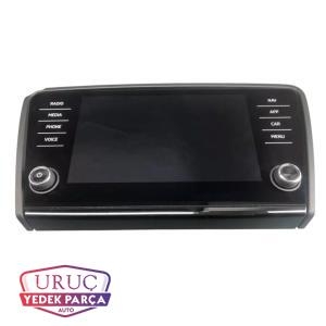 5E0919605M Skoda Octavia Navigasyon Multimedya Ekranı 2018-2021