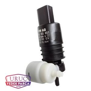 1K6955651 Silecek Su Fiskiye Motoru Ön ve Arka Tüm Modellere Uyumludur