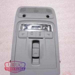 4H6947135 ORJİNAL TAVAN LAMBASI SUNROOF TUŞLU AUDI A8 2010 2017