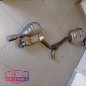 8K0853611BA ORJİNAL AUDİ A5 ORTA SUSTURUCU+SOL SUSTURUCULU EGZOZ  2012>> 2016