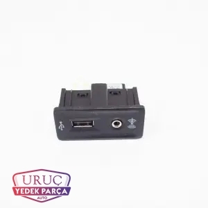 5G0035222C USB VE AUX BAĞLANTI SOKETİ VW GOLF SEAT IBİZA LEON 2013>>2020