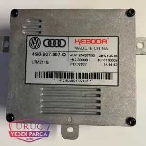 4G0907397Q FAR BEYNİ AUDİ A3 A6 Q3 SKODA RAPİD SÜPERB 2013>>