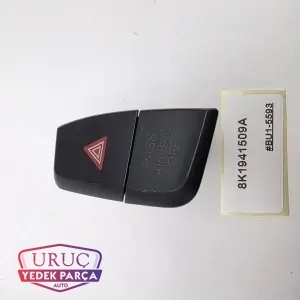 8K1941509A ORJİNAL DÖRTLÜ İKAZ DÜĞMESİ AUDI A4 A5 2008 2016