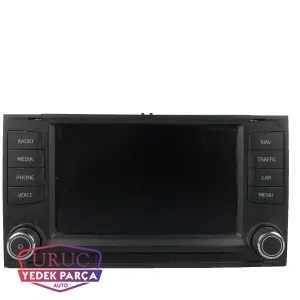 5F0919604A ORJİNAL NAVİGASYON MULTİMEDYA EKRANI SEAT İBİZA LEON TOLEDO 2013>> 2019