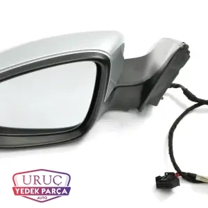 5C7857501AA ORJİNAL SOL DIŞ DİKİZ AYNASI KOMPLE HAFIZALI AYARLANABİLİR ISITMALI 6 PİNLİ JETTA 2011> >2018