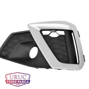 8W0807681AM ORJİNAL A4 S LİNE ÖN TAMPON SİS ÇERÇEVESİ SOL 2016>>